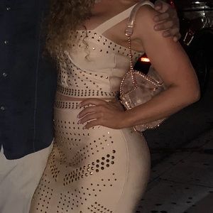 Herve Leger Forever 21  With Gold Tone Hardware Two Piece Outfit